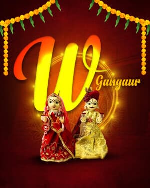 Special Alphabet - Gangaur banner