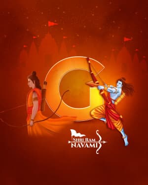 Basic Alphabet - Ram Navami ad post