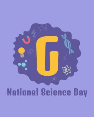 Special Alphabet - National Science Day video