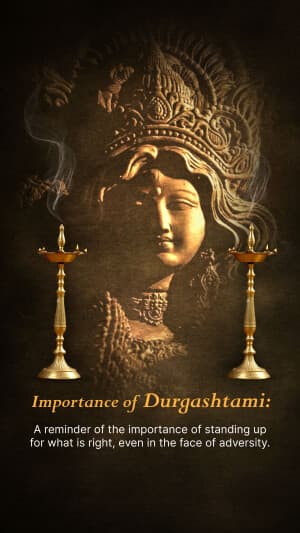 Importance of Durga Ashtami banner