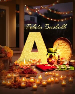Premium Alphabet - Pohela Boishakh banner