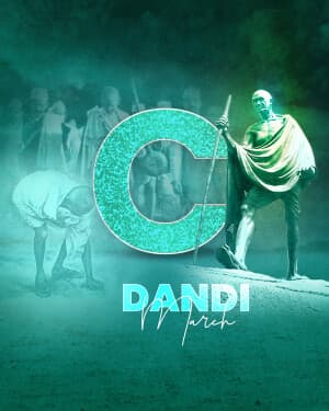 Special Alphabet - Dandi March festival image