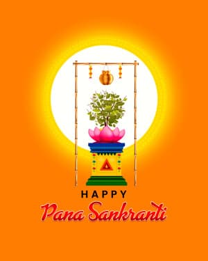 Exclusive Collection - Pana Sankranti poster Maker