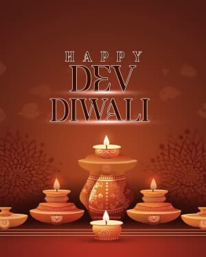Exclusive Collection of Dev Diwali flyer