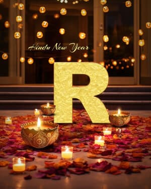 Premium Alphabet - Hindu New Year poster