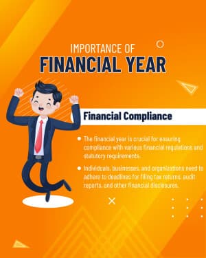 Importance of Financial Year banner