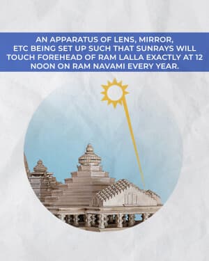 Ram Mandir Info flyer