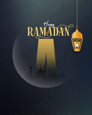 Premium Alphabet - Ramadan Facebook Poster