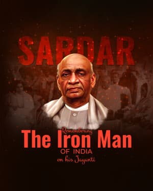 Sardar Patel Jayanti Exclusive Collection festival image