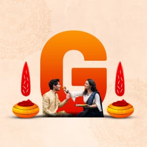 Bhai Dooj Premium Theme Facebook Poster