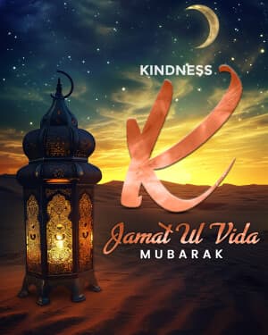 Exclusive Alphabet - Jamat Ul Vida marketing flyer