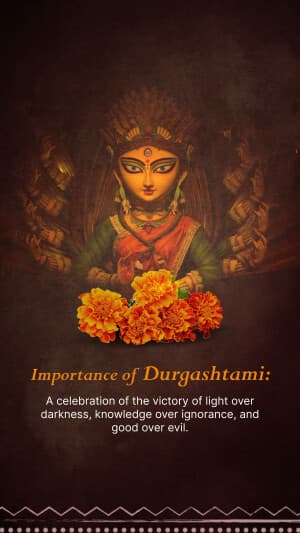 Importance of Durga Ashtami template