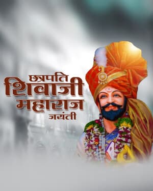 Exclusive Collection - Chhatrapati Shivaji Maharaj Jayanti creative image