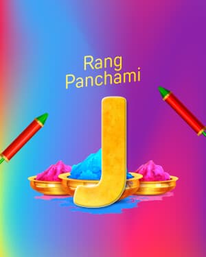 Special Alphabet - Rang Panchami graphic