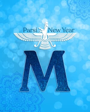 Premium Alphabet - Parsi New year festival image