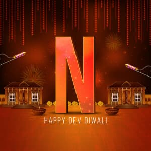 Dev Diwali  Premium Theme whatsapp status poster