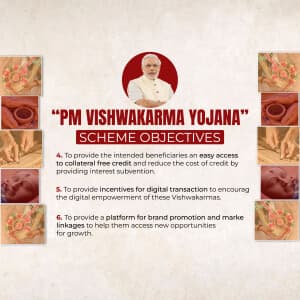 PM Vishwakarma Yojana facebook ad banner