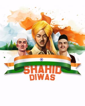 Exclusive Collection - Shahid Diwas event poster