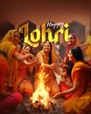 Exclusive Collection of Lohri flyer