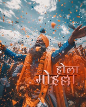 Exclusive Collection - Hola Mohalla whatsapp status poster