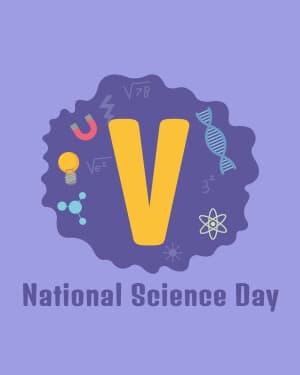 Special Alphabet - National Science Day festival image