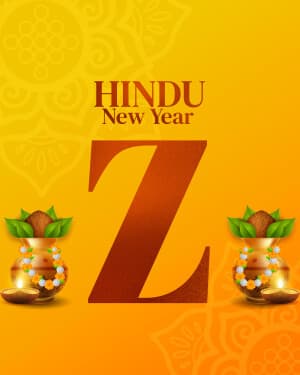 Special Alphabet - Hindu New Year flyer