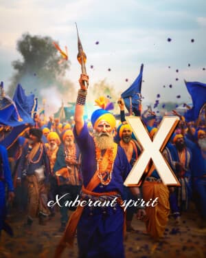 Exclusive Alphabet - Hola Mohalla marketing flyer