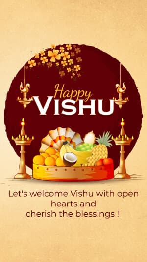 Vishu event poster
