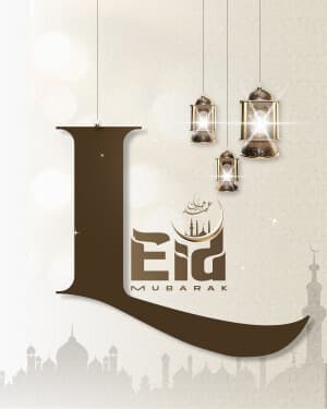 Basic Alphabet - Eid al Fitr creative image