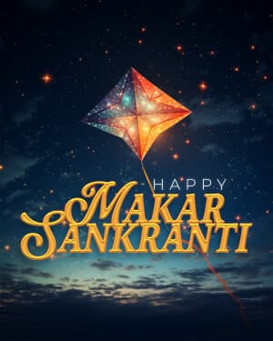 Exclusive Collection of Makar Sankranti illustration