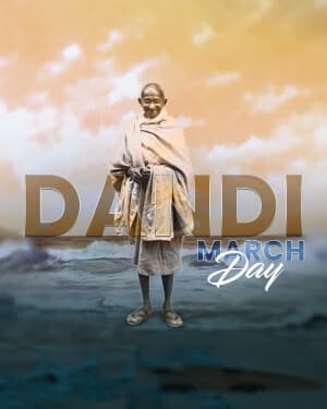 Exclusive Collection - Dandi March poster Maker