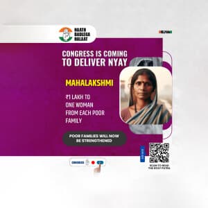 Congress promotional template