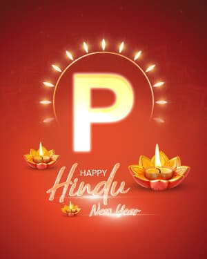 Basic Alphabet - Hindu New Year creative image