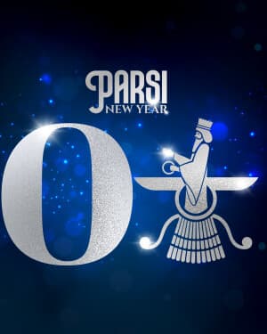 Special Alphabet - Parsi New year creative image