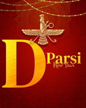 Special Alphabet - Parsi New year banner