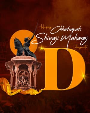 Special Alphabet - Chhatrapati Shivaji Maharaj Jayanti banner