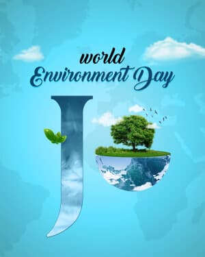 Basic Alphabet - World Environment Day graphic