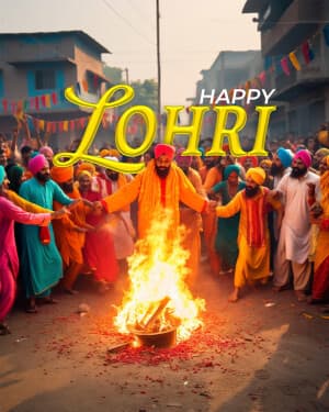 Exclusive Collection of Lohri poster