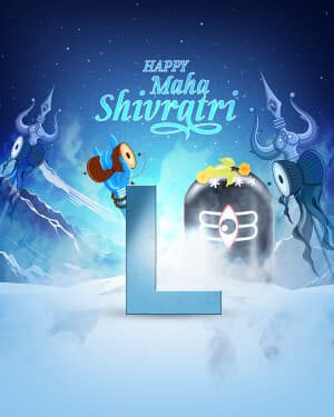 Basic Alphabet - Maha Shivaratri poster Maker