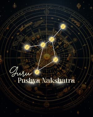 Exclusive Collection - Guru pushya nakshatra poster