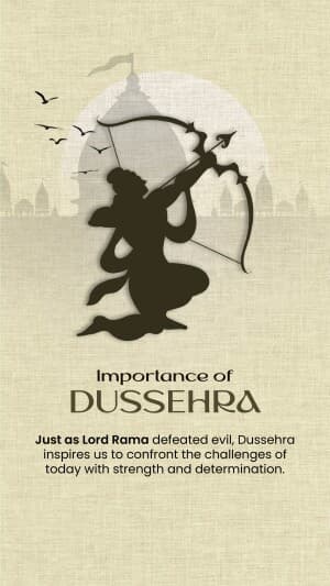 Importance of Dussehra graphic