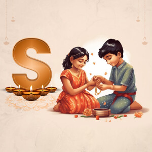 Bhai Dooj Special Theme Social Media post