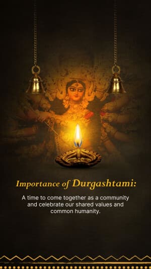 Importance of Durga Ashtami poster