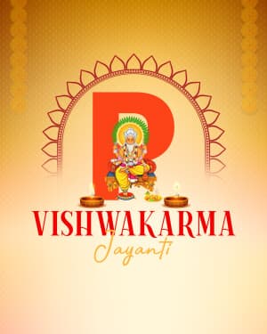 Vishwakarma Jayanti - Basic Alphabet event poster