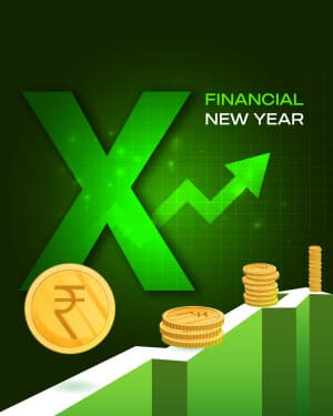 Basic alphabet - Financial New Year poster
