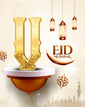 Special Alphabet - Eid al Fitr Instagram Post