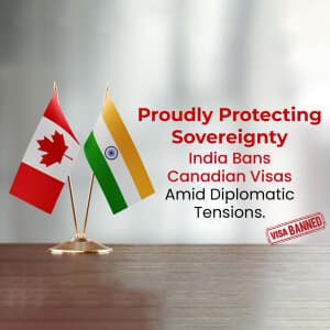 Canada Visa Suspension Social Media post