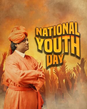 Exclusive Collection of National Youth Day poster