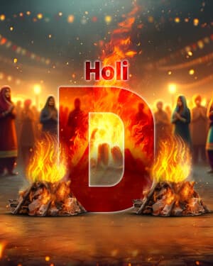 Basic Alphabet - Holi poster