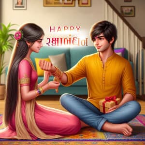 Raksha Bandhan Exclusive Collection whatsapp status poster